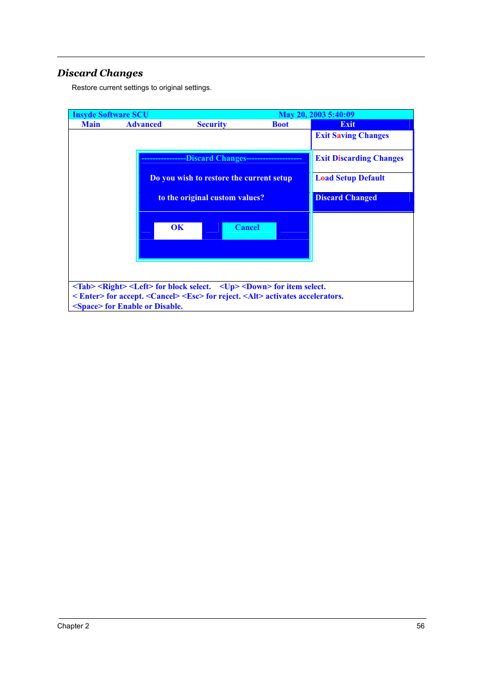 Discard changes | Aspire Digital 2010 User Manual | Page 63 / 128