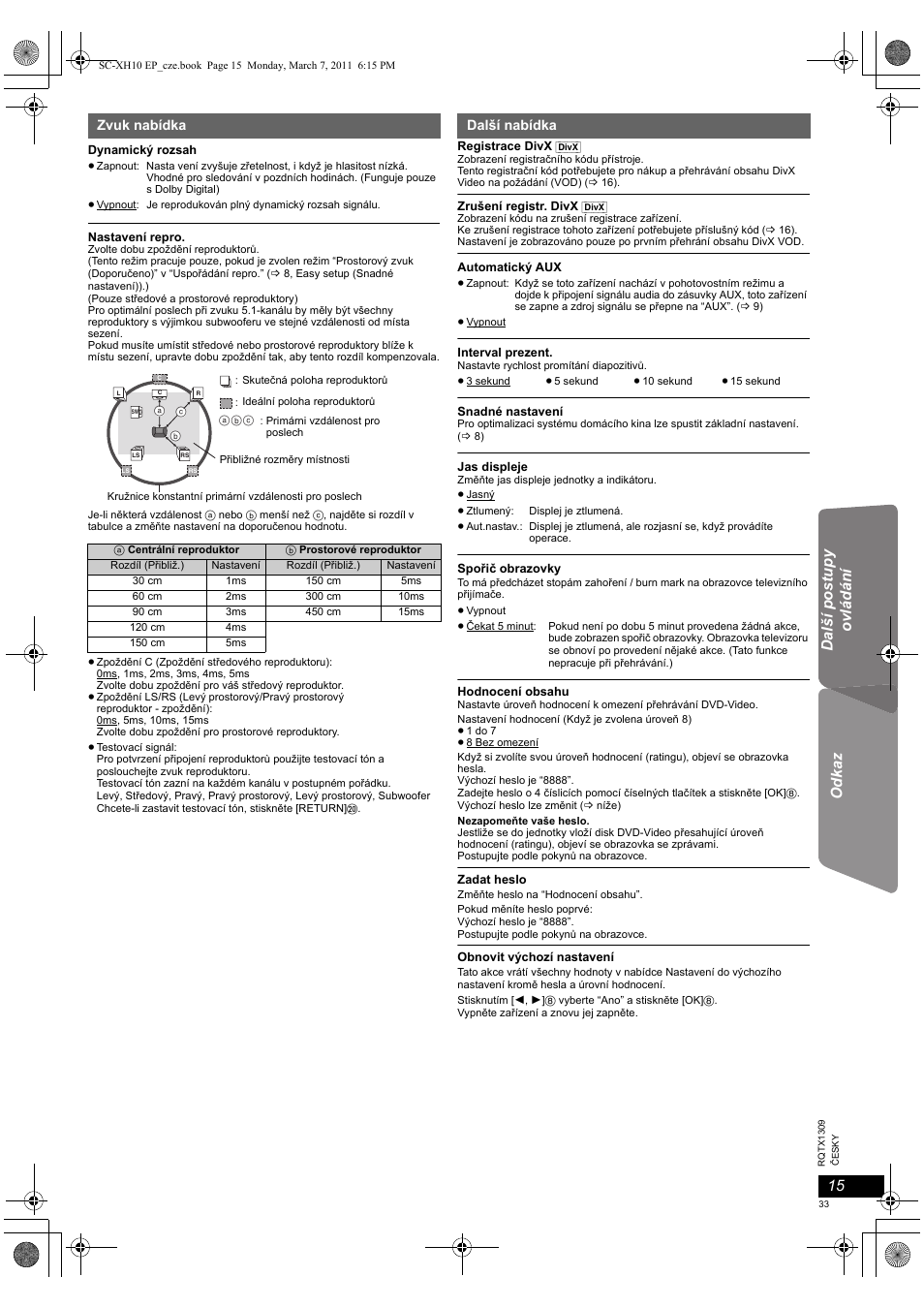 Panasonic SCXH10EP User Manual | Page 33 / 78