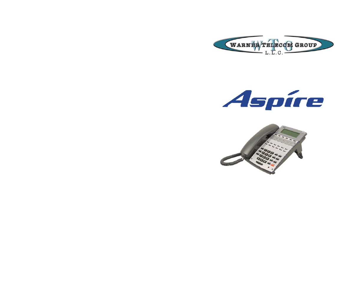 Aspire Digital Telephone & Voicemail User Manual | 6 pages