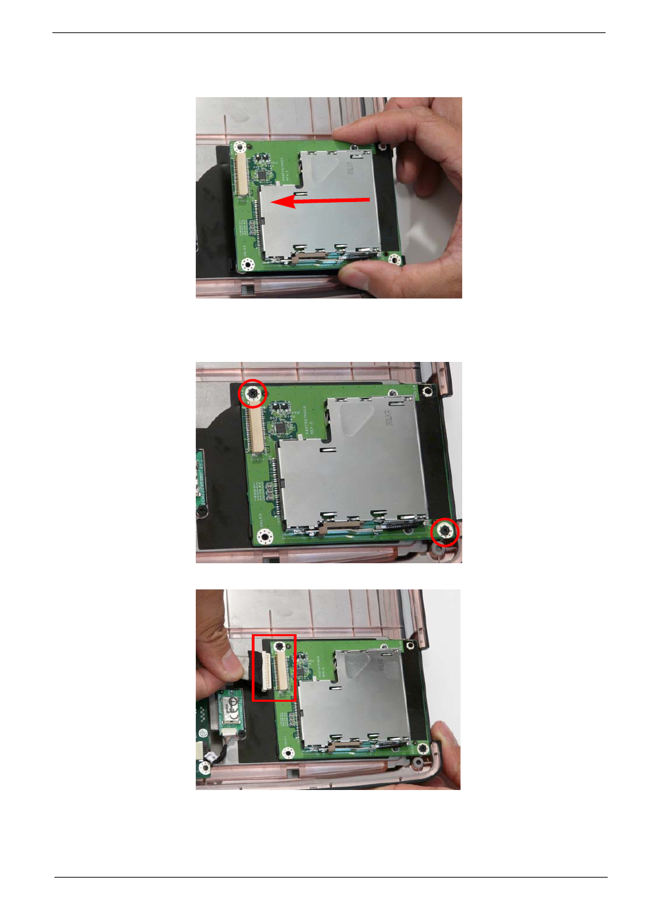 Replacing the expresscard module | Aspire Digital 7530G User Manual | Page 115 / 208