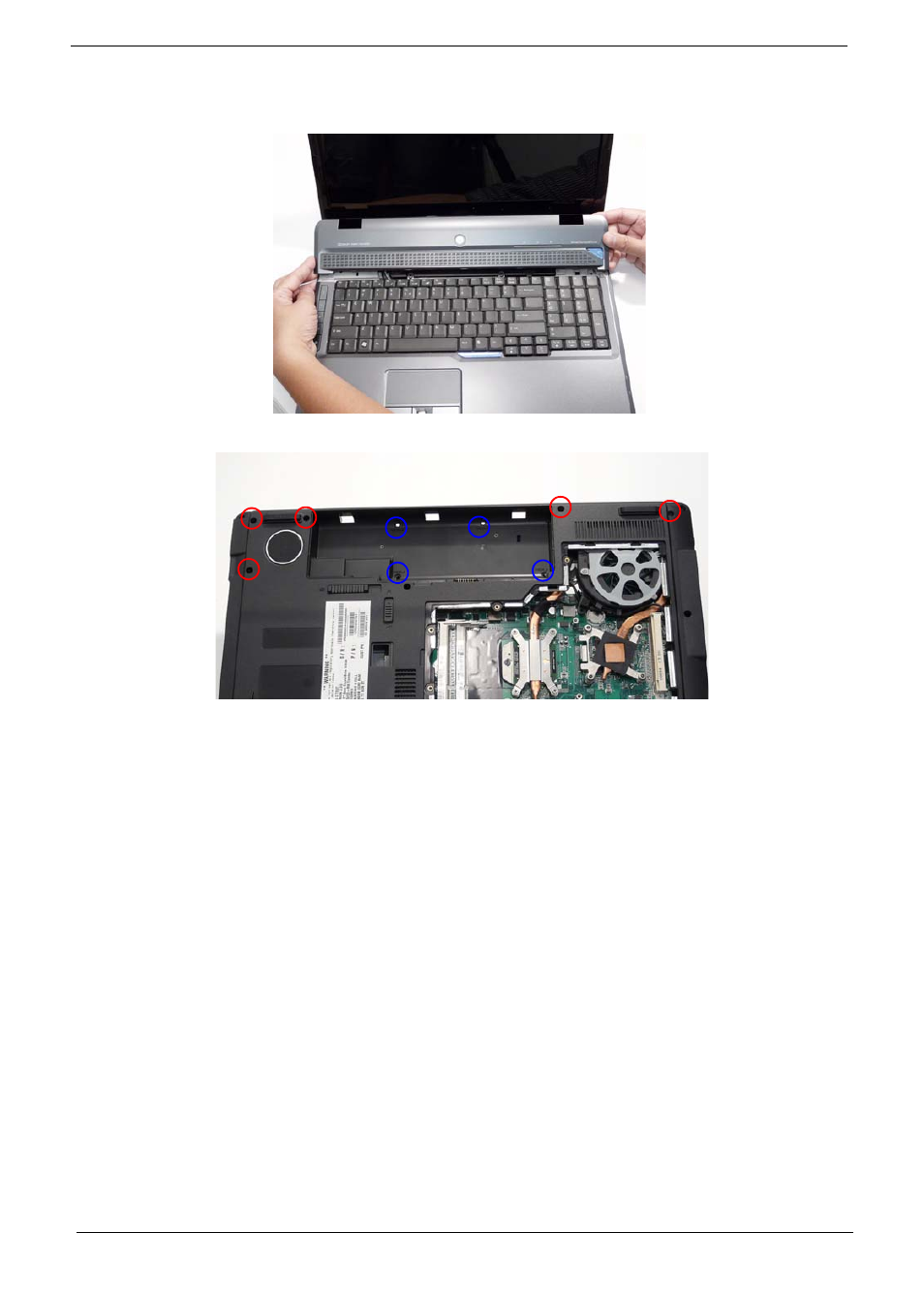 Replacing the switch cover | Aspire Digital 7530G User Manual | Page 132 / 208