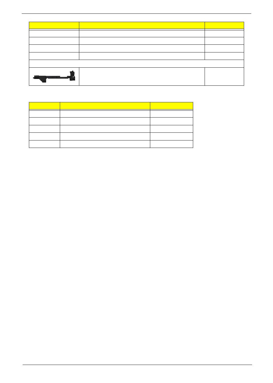 Screw list | Aspire Digital 7530G User Manual | Page 181 / 208