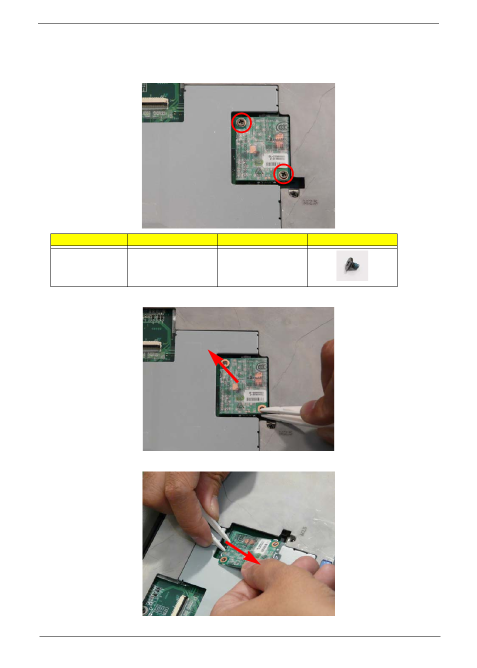 Removing the modem module | Aspire Digital 7530G User Manual | Page 75 / 208