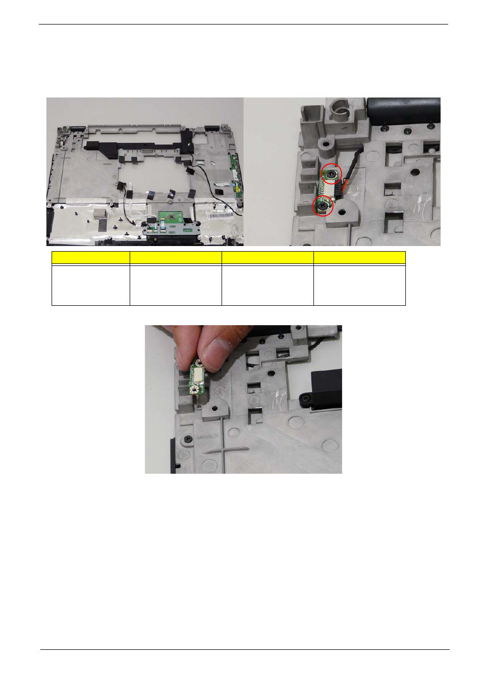 Removing the ekey board | Aspire Digital 7530G User Manual | Page 89 / 208