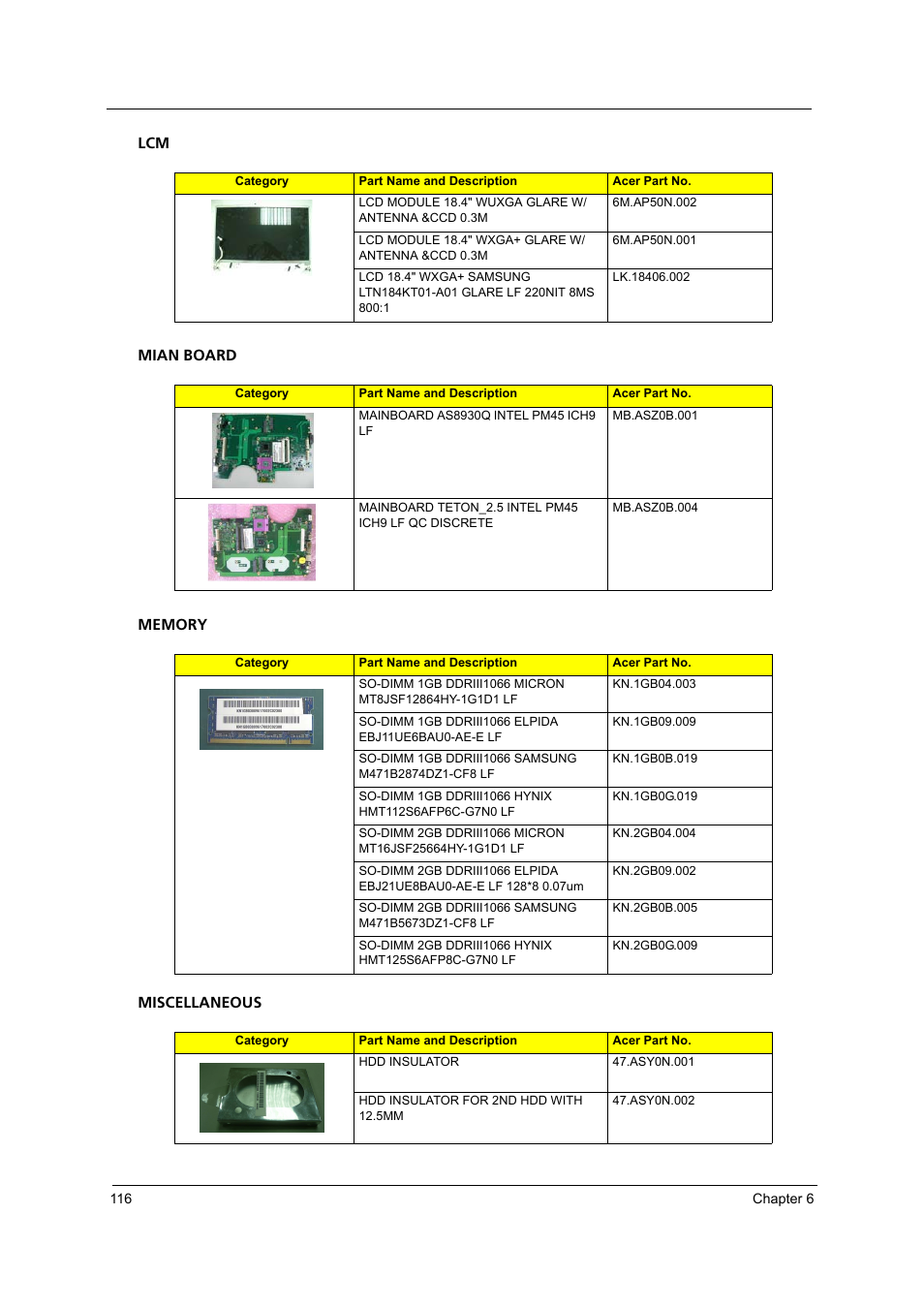 Aspire Digital 8930Q User Manual | Page 122 / 124