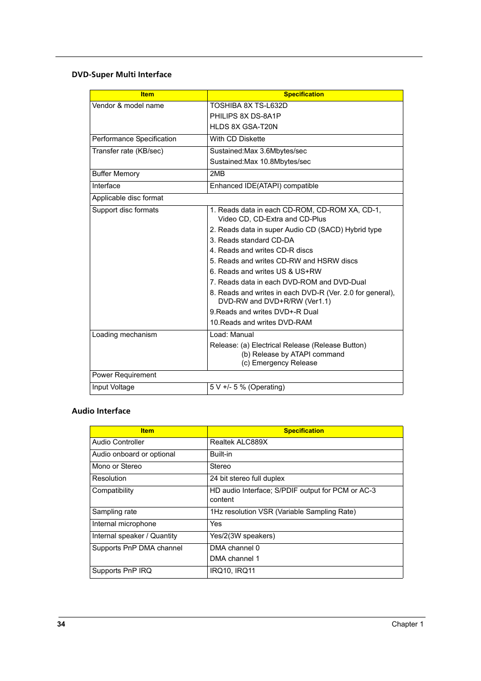 Aspire Digital 8930Q User Manual | Page 40 / 124