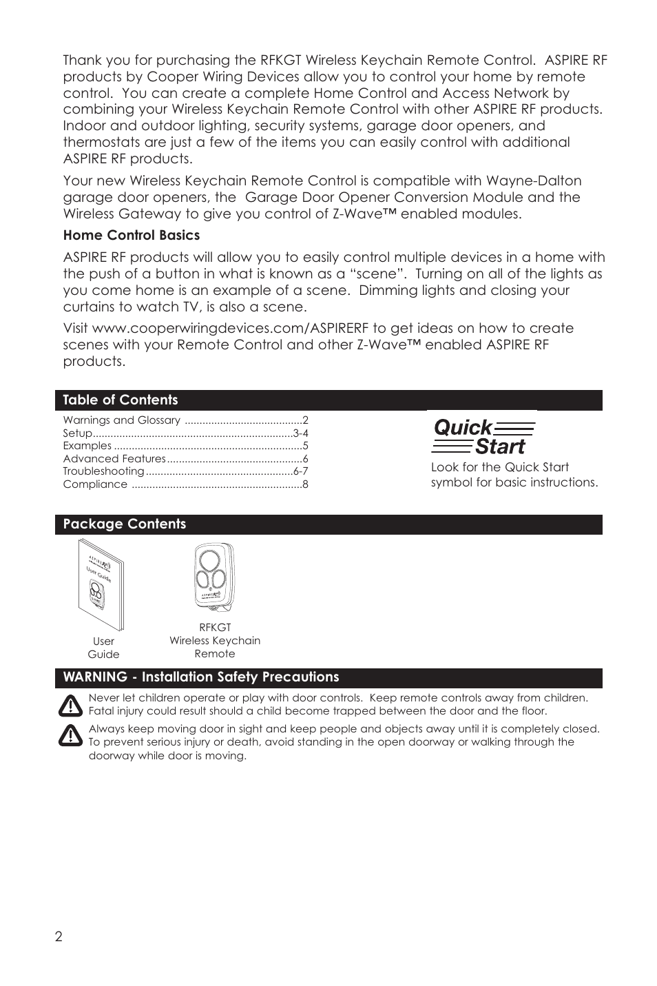 Aspire Digital RFKGT User Manual | Page 2 / 7