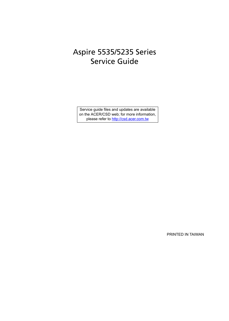 Aspire Digital 5235 User Manual | 156 pages