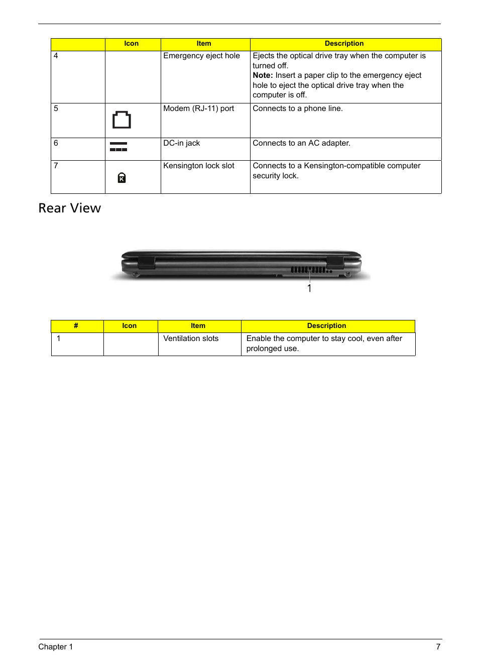 Rear view | Aspire Digital 5235 User Manual | Page 17 / 156