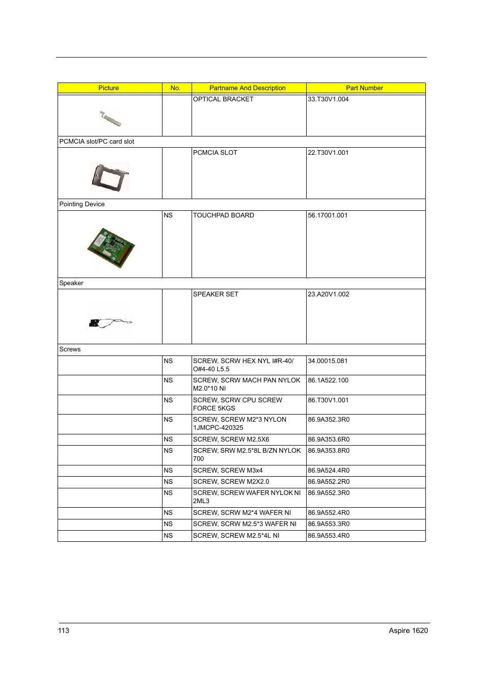 Aspire Digital 1620 User Manual | Page 122 / 134