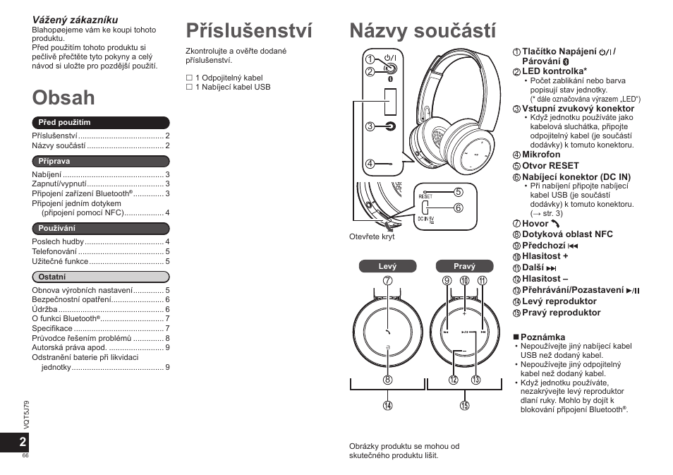 Panasonic RPBTD10E User Manual | Page 66 / 122