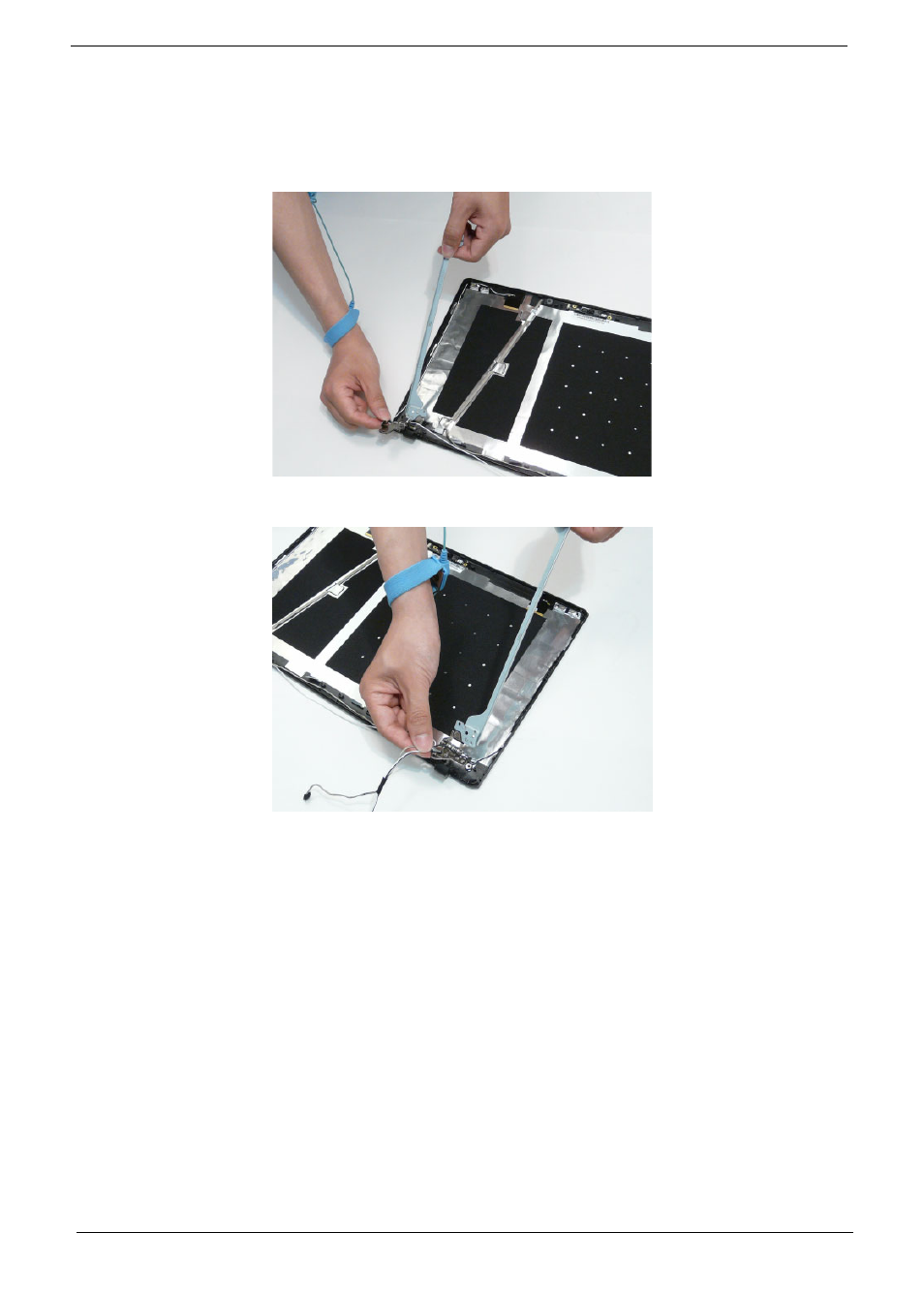Removing the lcd brackets | Aspire Digital 5534 User Manual | Page 108 / 224