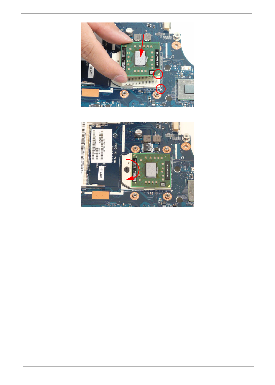 Replacing the thermal module | Aspire Digital 5534 User Manual | Page 124 / 224
