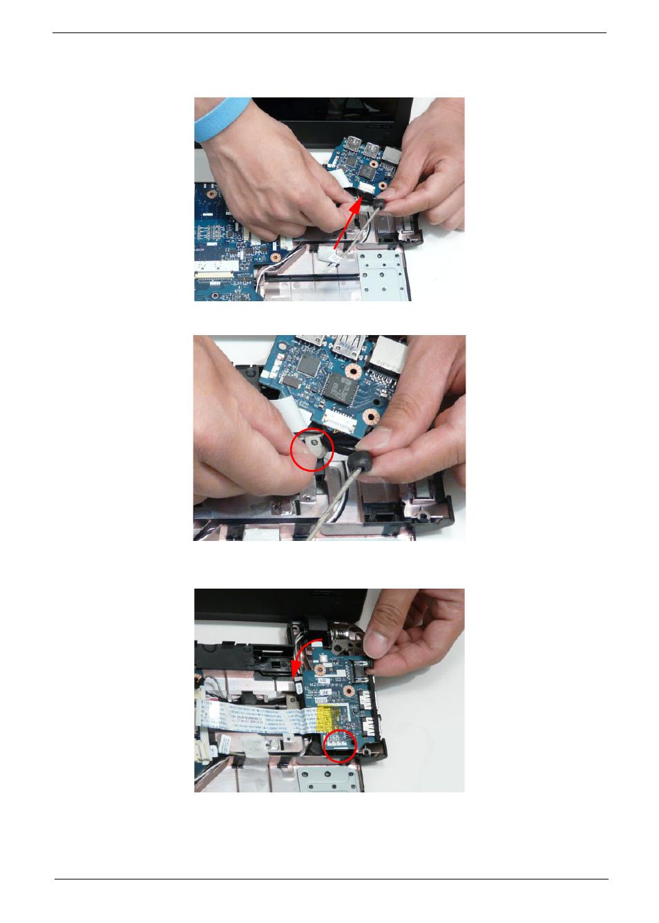 Replacing the i/o board | Aspire Digital 5534 User Manual | Page 131 / 224