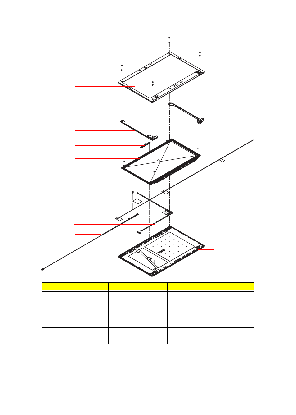 Lcd assembly | Aspire Digital 5534 User Manual | Page 189 / 224