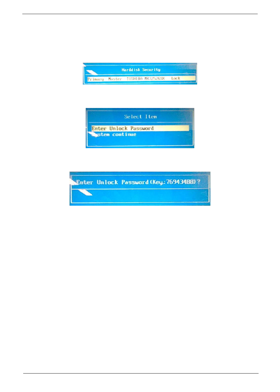 Remove hdd/bios password utilities | Aspire Digital 5534 User Manual | Page 47 / 224