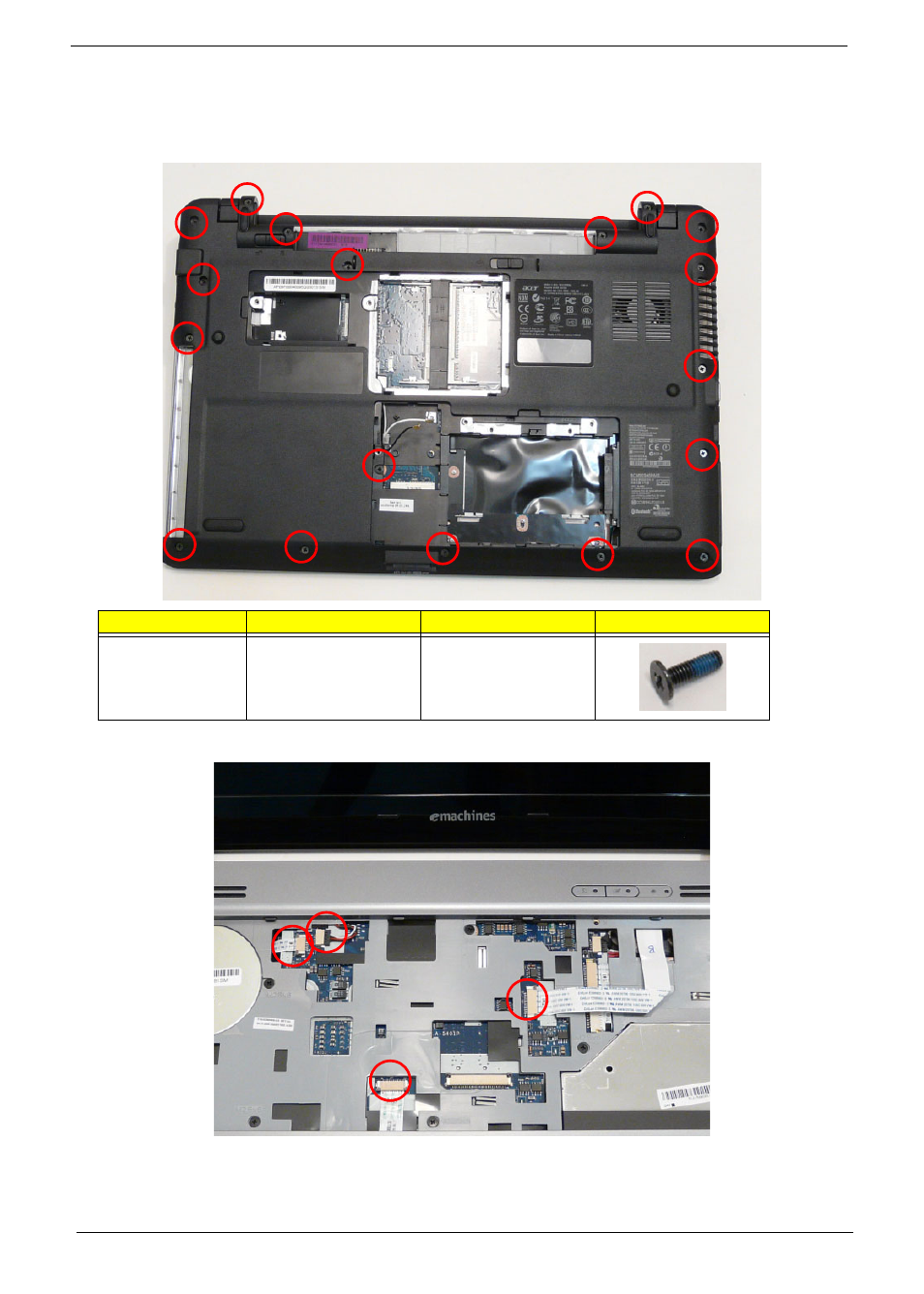 Removing the upper cover | Aspire Digital 5534 User Manual | Page 72 / 224