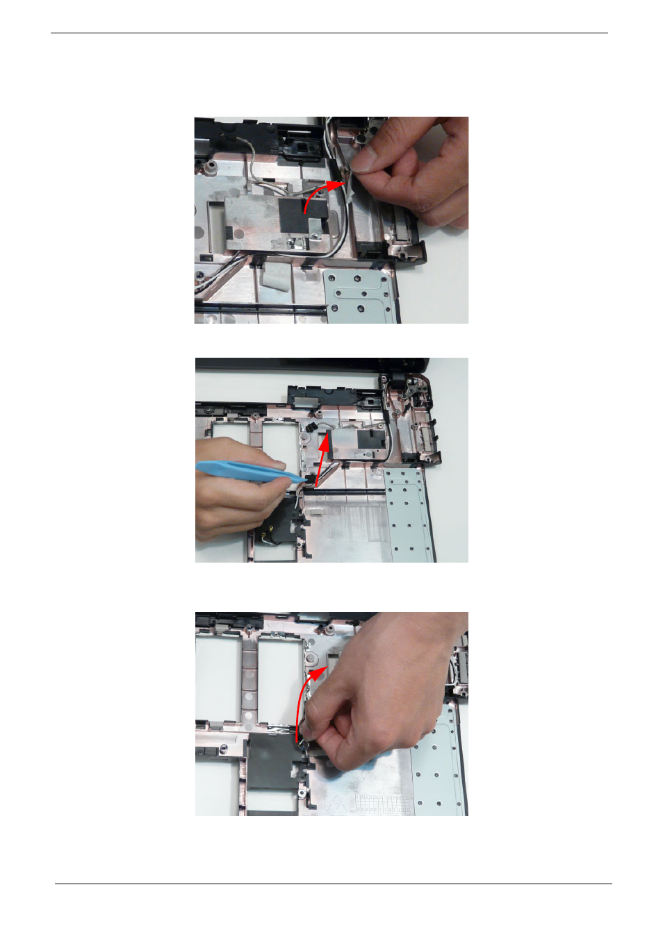 Removing the lcd module | Aspire Digital 5534 User Manual | Page 94 / 224