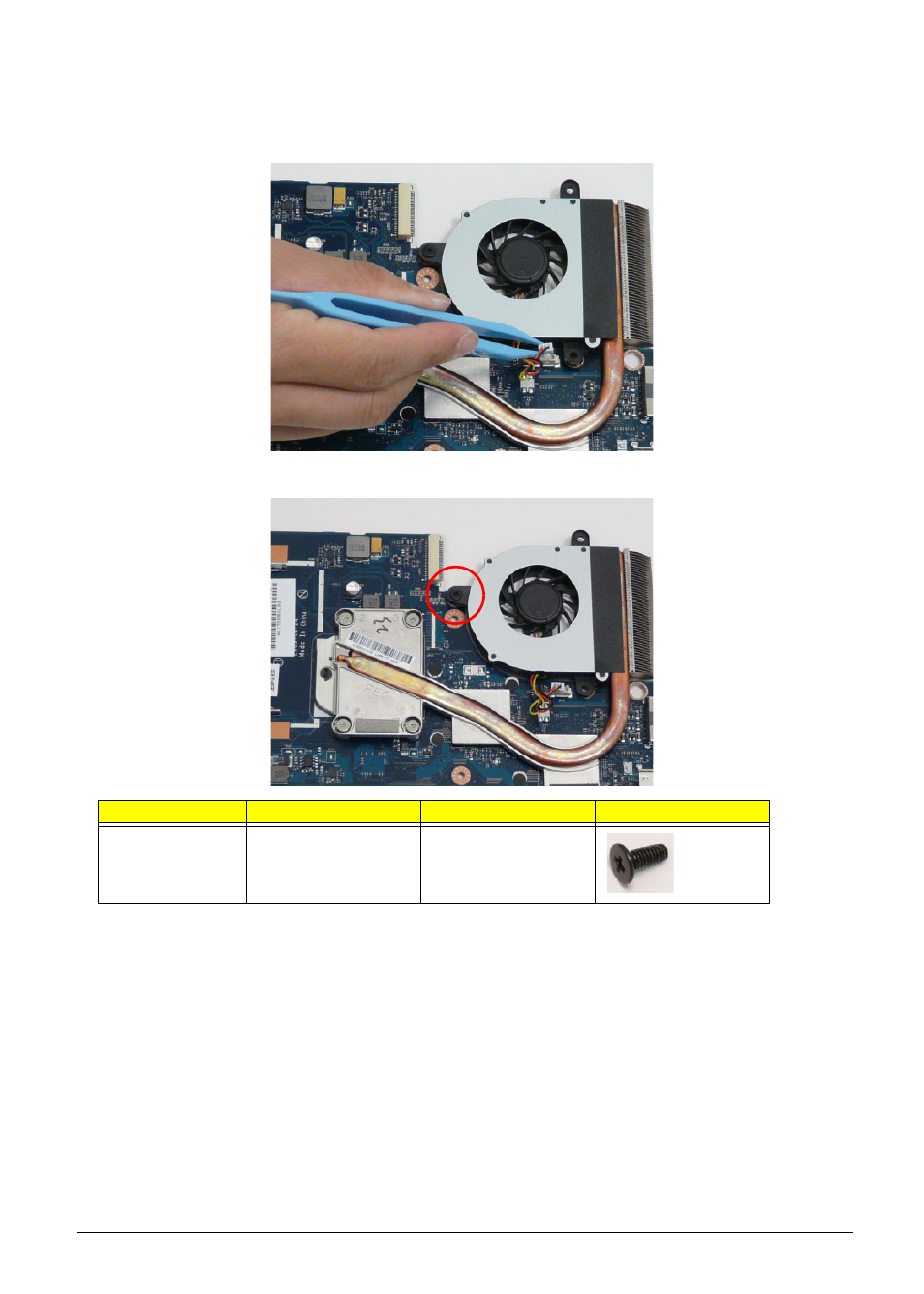 Removing the fan | Aspire Digital 5534 User Manual | Page 96 / 224