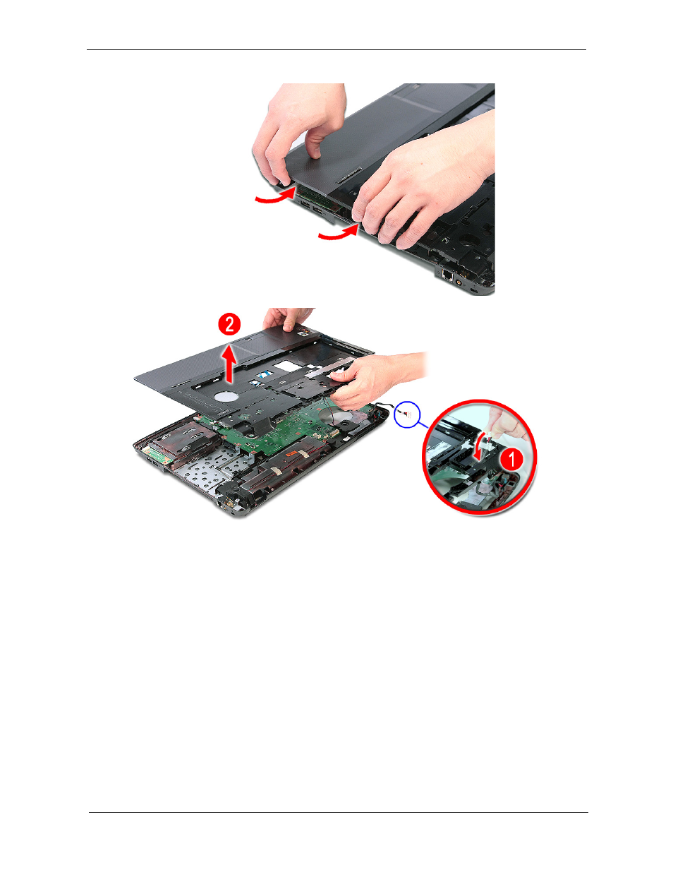 Removing the e-key board | Aspire Digital 8730Z User Manual | Page 103 / 196