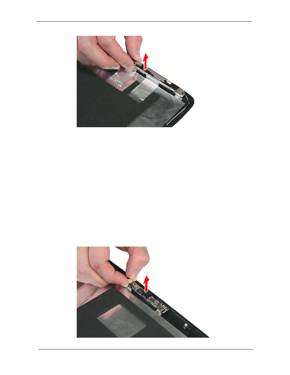 Removing the web camera | Aspire Digital 8730Z User Manual | Page 128 / 196
