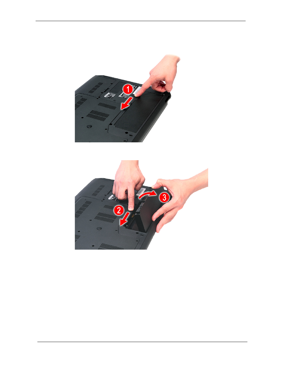 Removing the battery pack | Aspire Digital 8730Z User Manual | Page 64 / 196