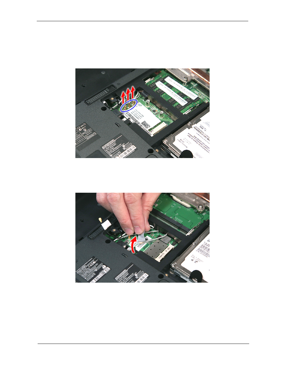 Removing the wlan board modules | Aspire Digital 8730Z User Manual | Page 71 / 196