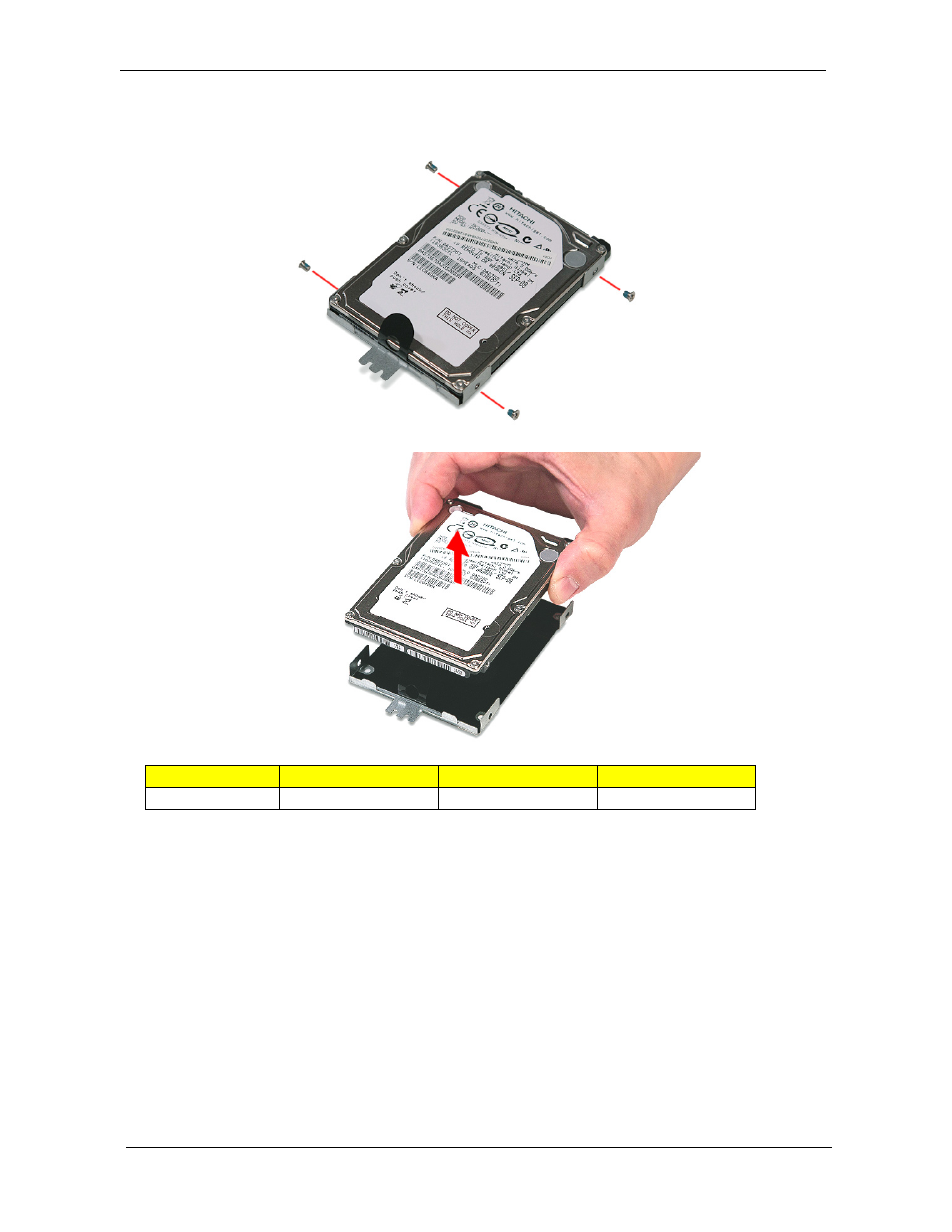 Removing the hard disk drive module 2 | Aspire Digital 8730Z User Manual | Page 76 / 196