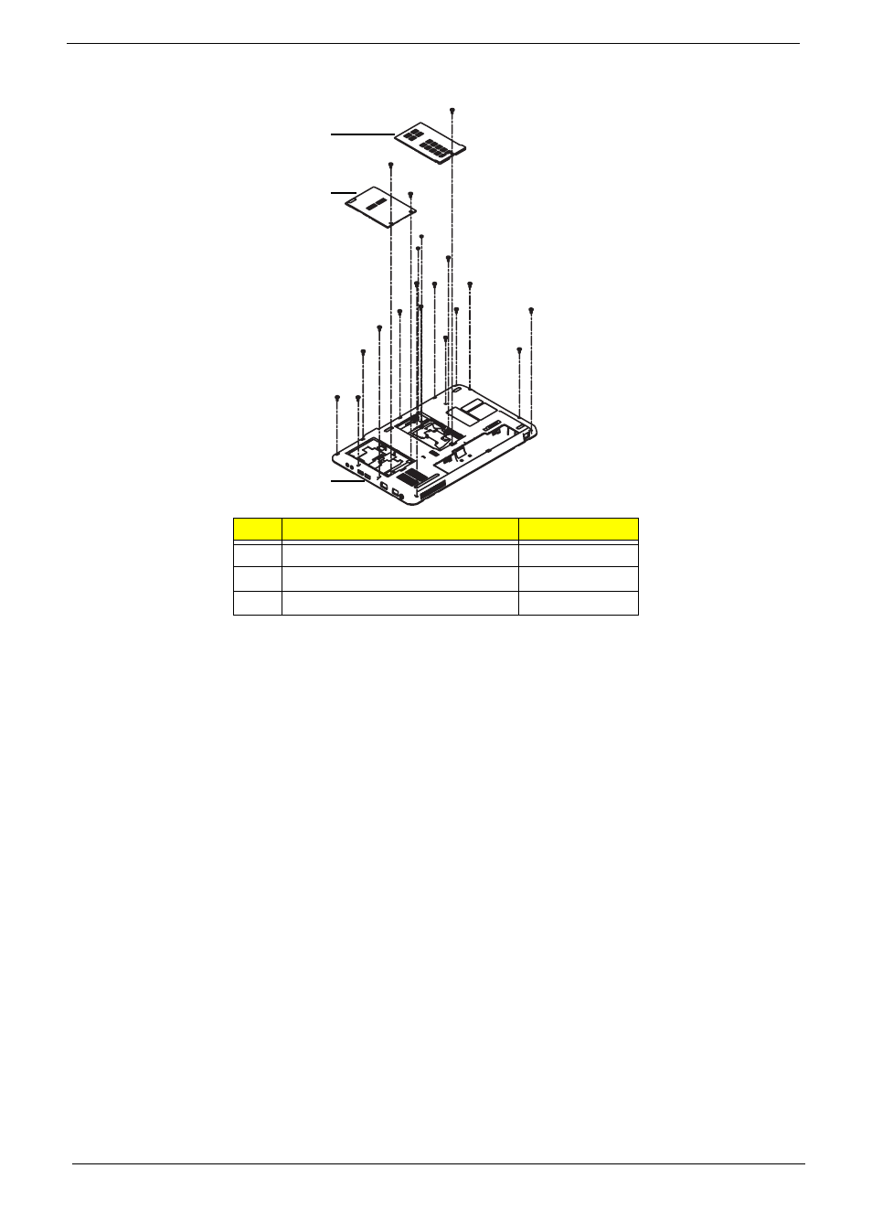 Base assembly | Aspire Digital 5332 User Manual | Page 166 / 230