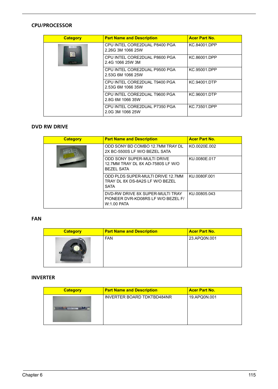 Aspire Digital 6935G User Manual | Page 123 / 128