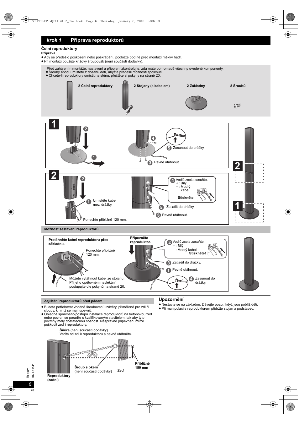 Panasonic SCPT85EP User Manual | Page 28 / 94