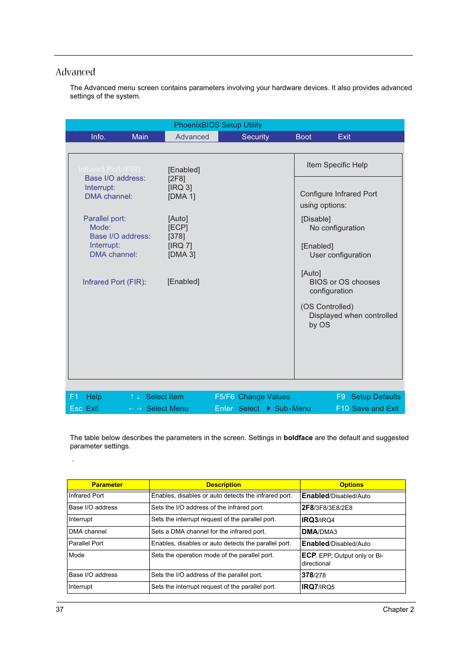 Advanced | Aspire Digital 1360 User Manual | Page 46 / 142