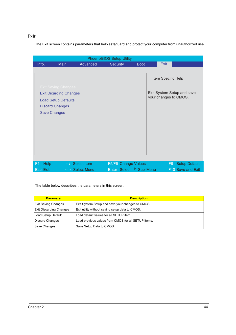 Exit | Aspire Digital 1360 User Manual | Page 53 / 142