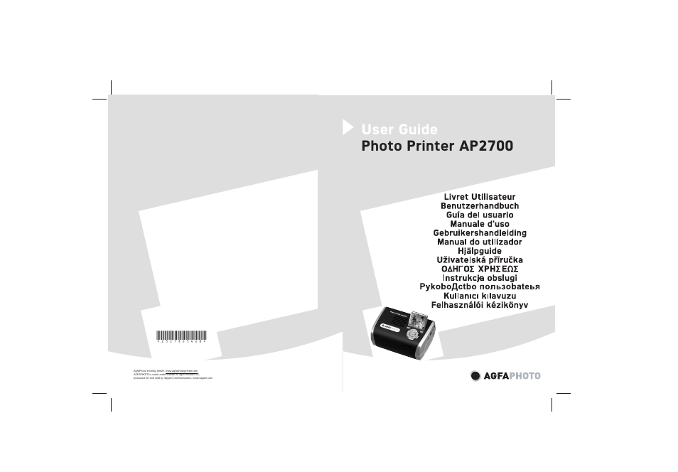 AGFA AP2700 User Manual | 192 pages