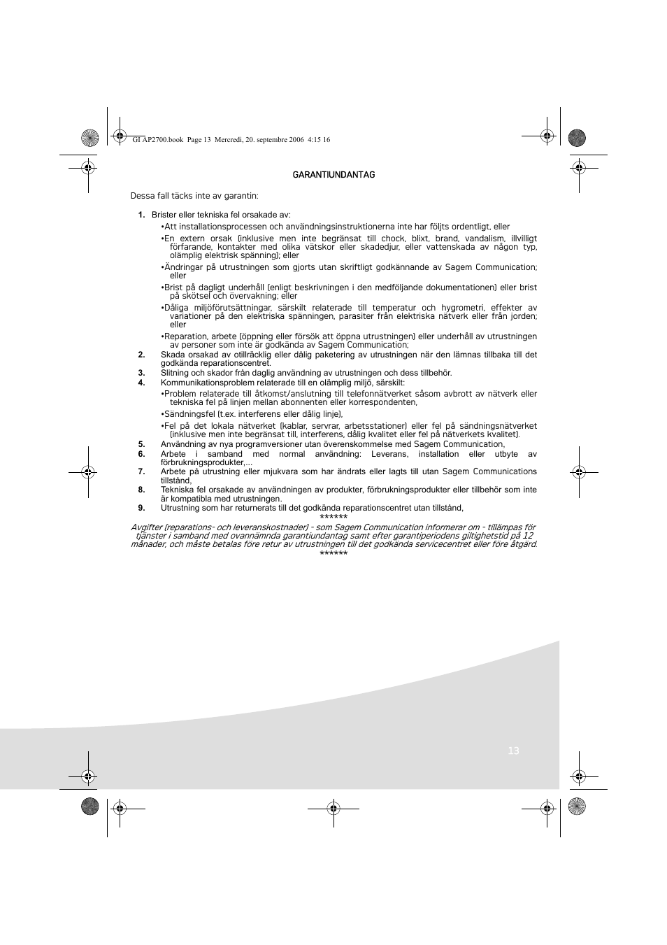 AGFA AP2700 User Manual | Page 107 / 192