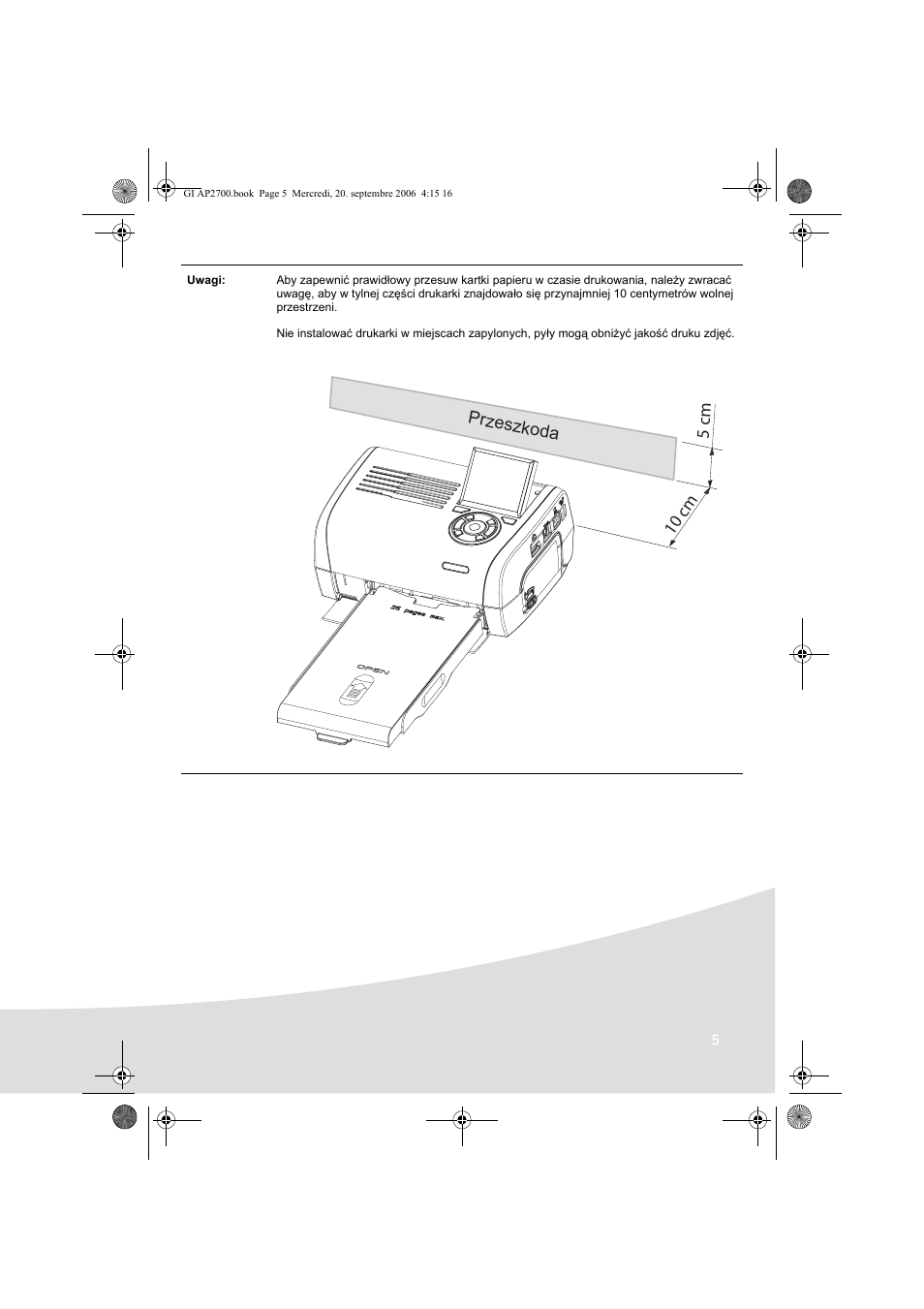 10 cm 5 cm 3u]hv]nrgd | AGFA AP2700 User Manual | Page 141 / 192