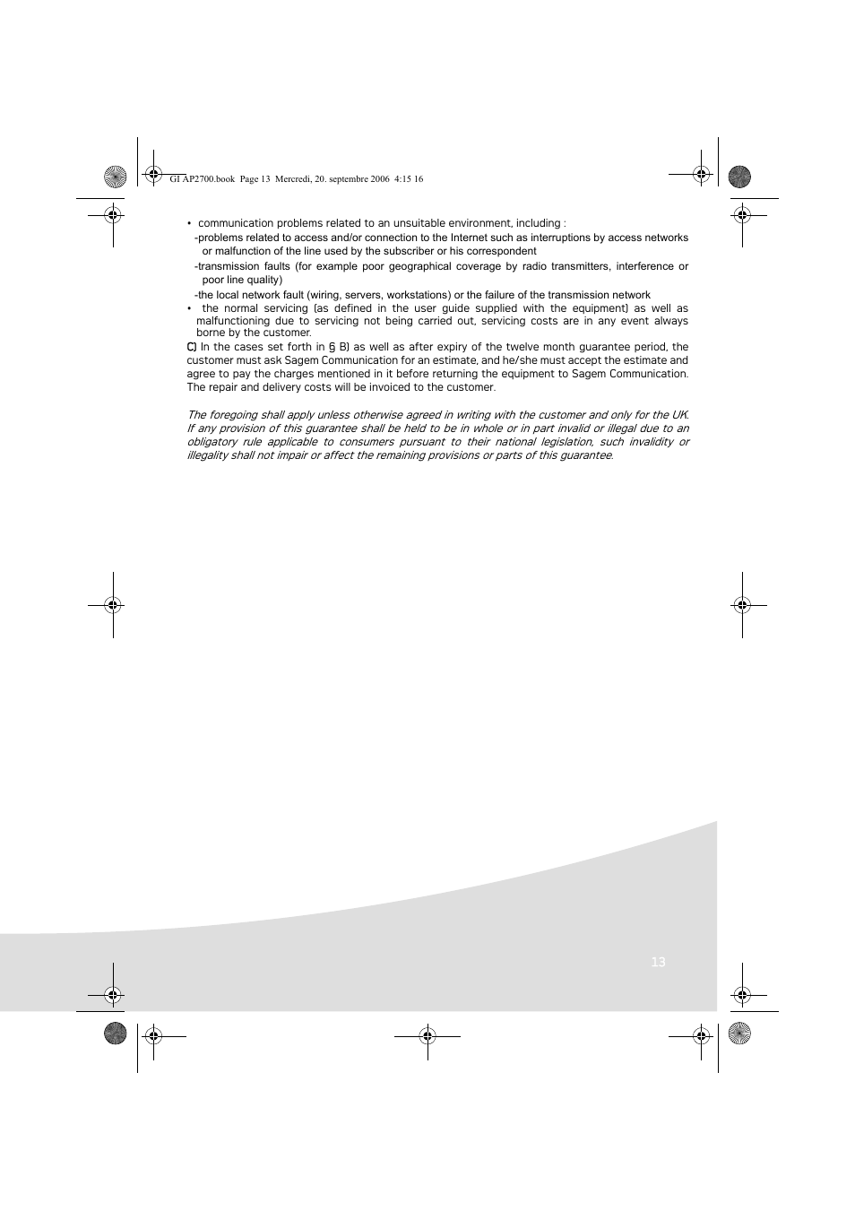 AGFA AP2700 User Manual | Page 15 / 192