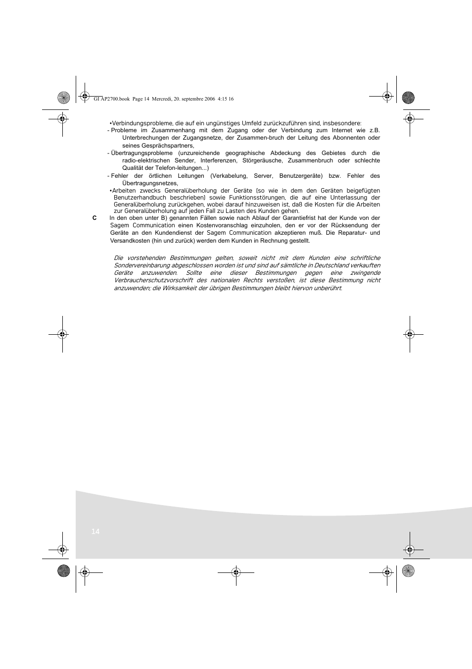 AGFA AP2700 User Manual | Page 42 / 192