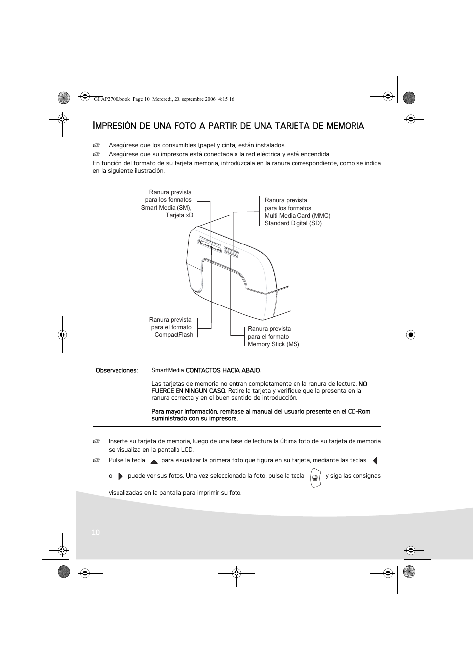 AGFA AP2700 User Manual | Page 52 / 192