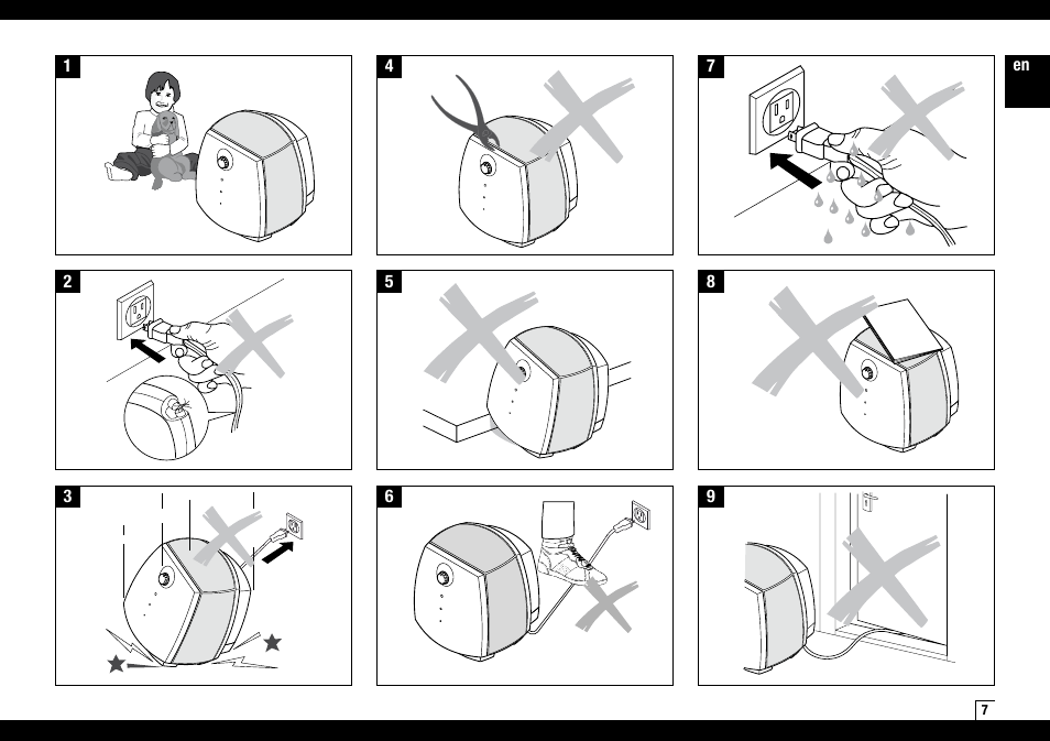 Air-O-Swiss AOS 2055D User Manual | Page 7 / 18