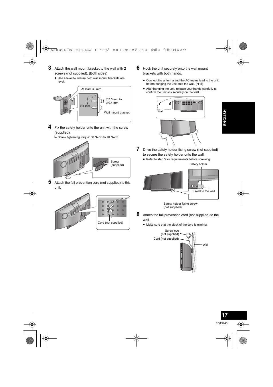 Panasonic SCHC38EC User Manual | Page 17 / 68