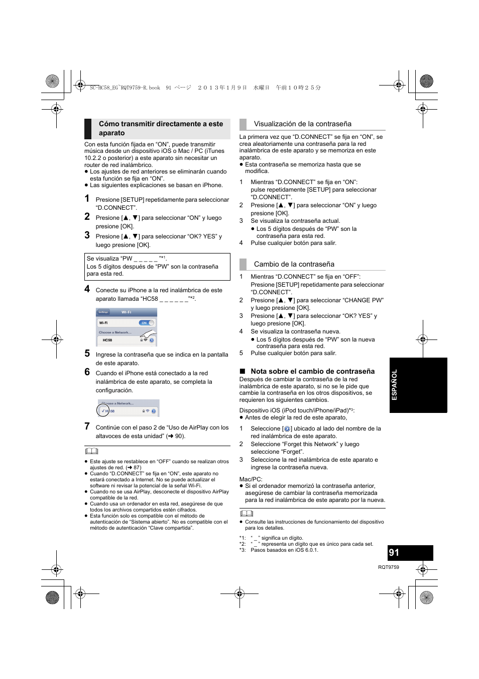 Panasonic SCHC58EG User Manual | Page 91 / 108