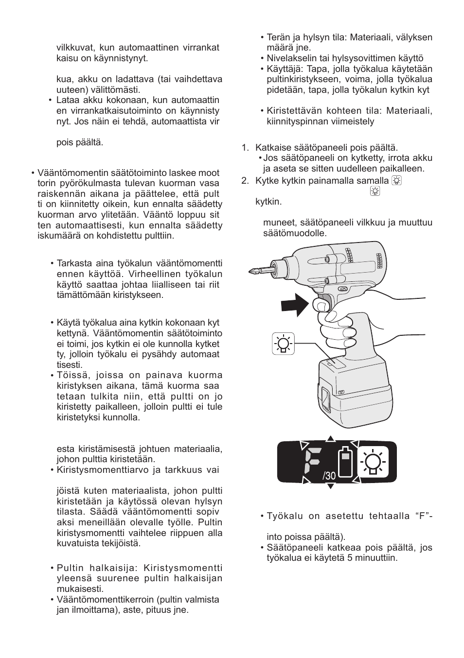 Panasonic EYFLA1 User Manual | Page 124 / 168