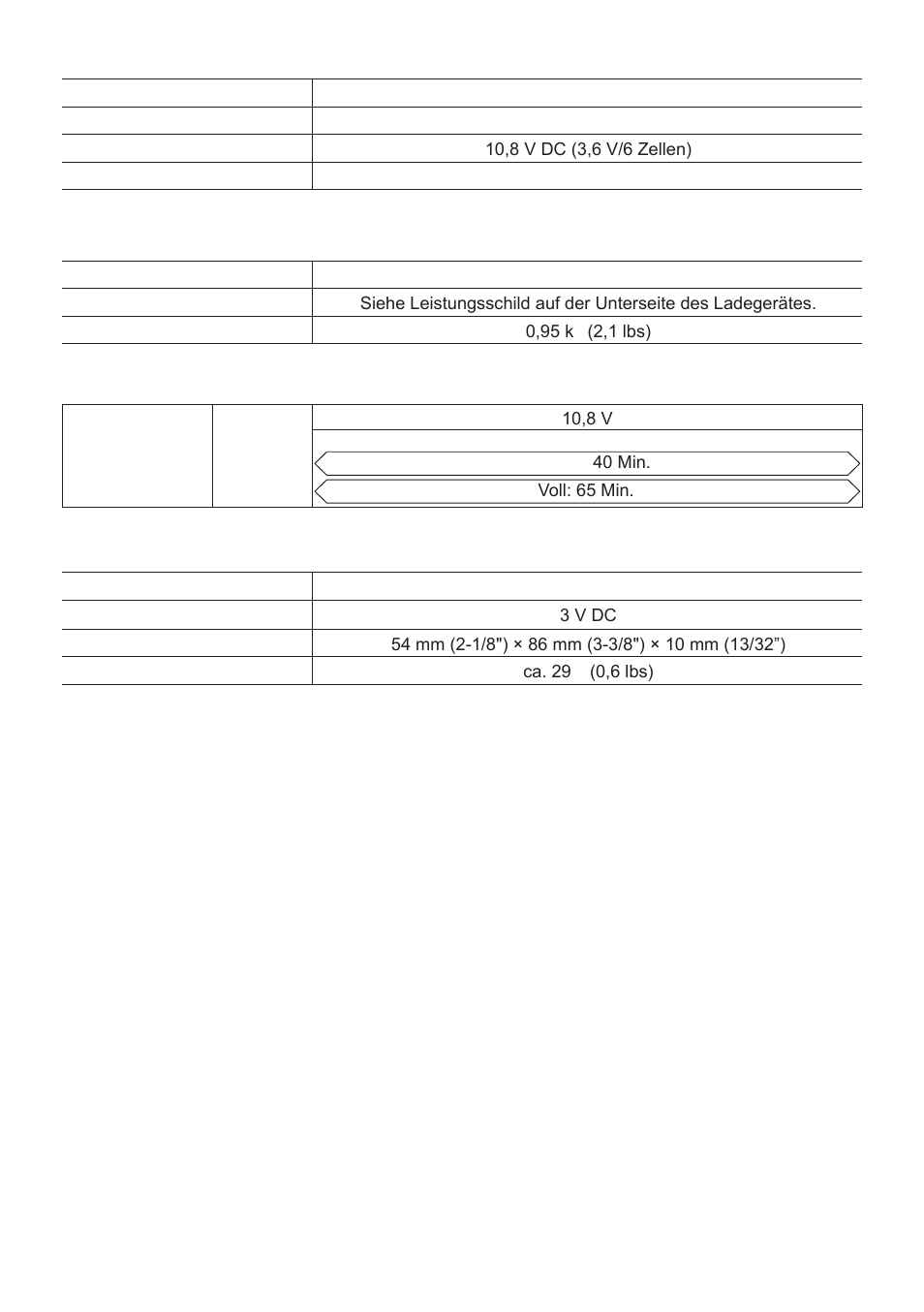 Akku (nicht mitgeliefert), Akku-ladegerät (nicht mitgeliefert), Fernbedienung (nicht mitgeliefert) | Panasonic EYFLA1 User Manual | Page 30 / 168