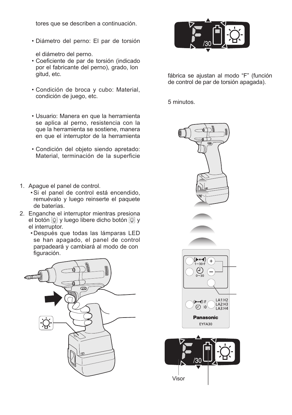 Panasonic EYFLA1 User Manual | Page 75 / 168