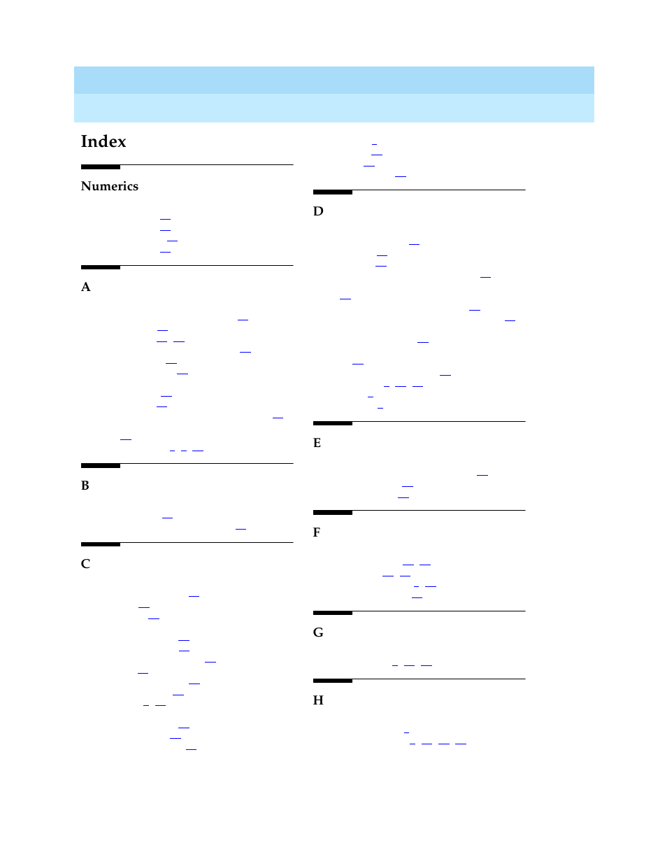 Index, Numerics | Avaya GuestWorks User Manual | Page 99 / 102