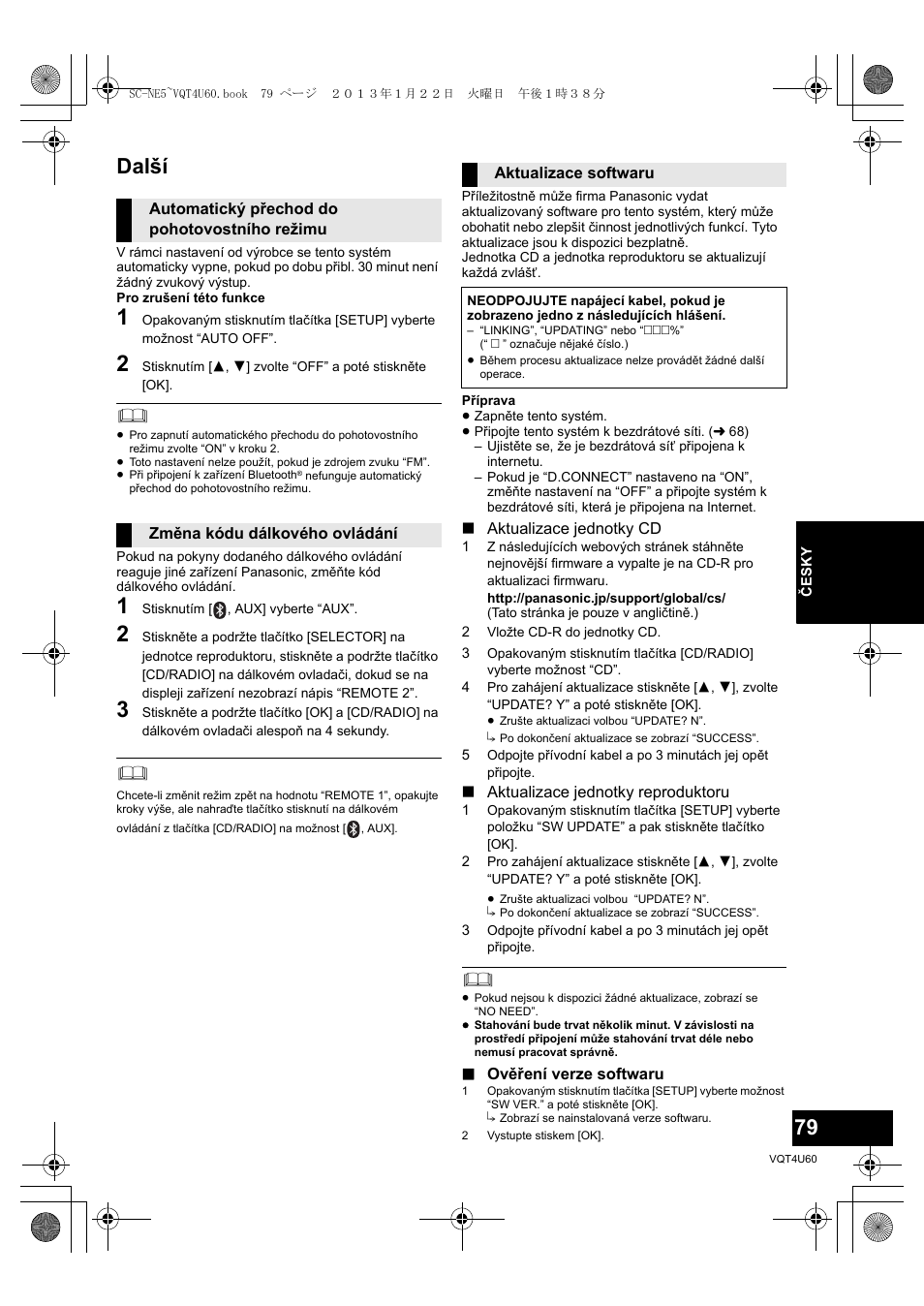 Další | Panasonic SCNE5EG User Manual | Page 79 / 88