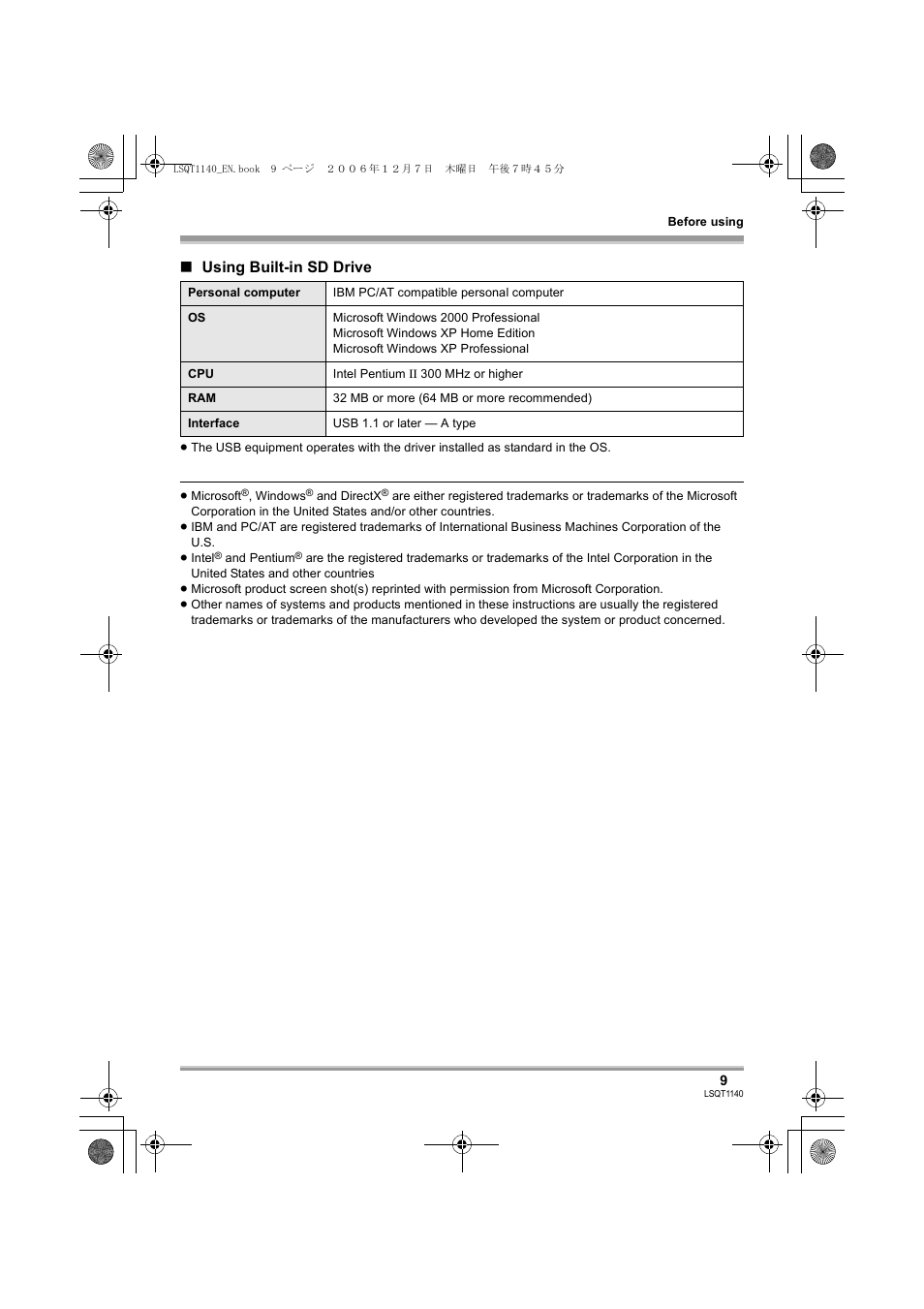 Panasonic VDRD310EP User Manual | Page 9 / 100