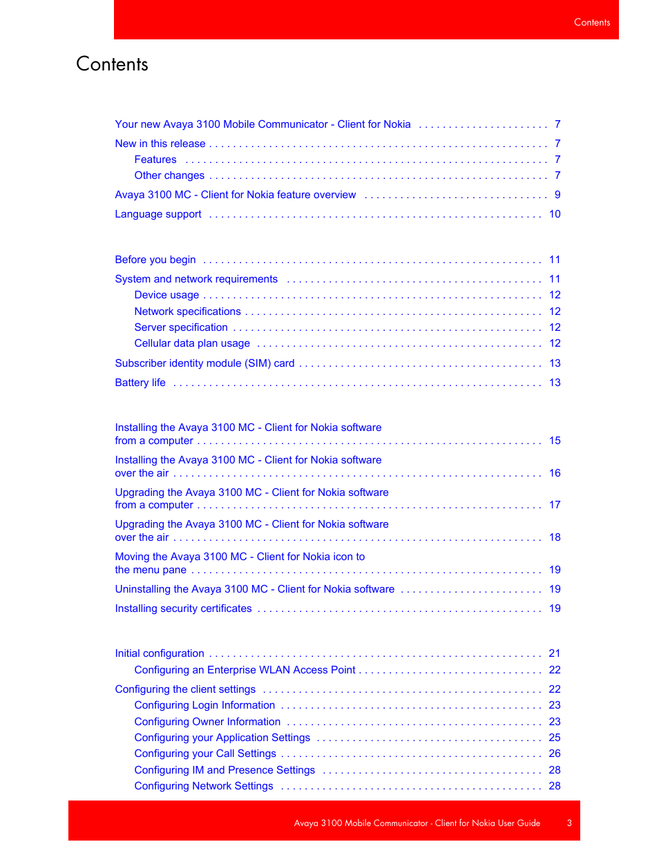 Avaya NN42030-102 User Manual | Page 3 / 60