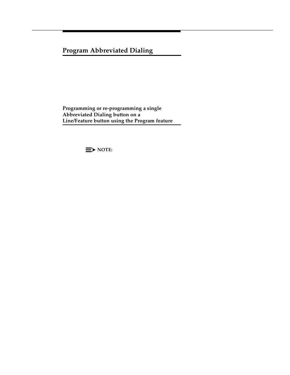 Program abbreviated dialing, Programming or re-programming a single | Avaya DEFINITY 4606 User Manual | Page 39 / 60